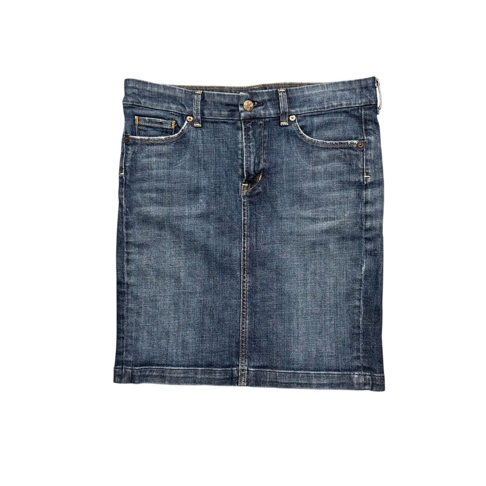 Citizens of Humanity Novak Stretch Jean Pencil Skirt Blue Denim Size 29 Casual